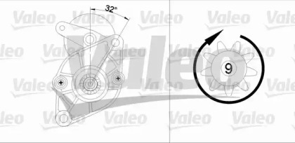 Стартер VALEO 455599