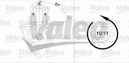 Стартер VALEO 455629