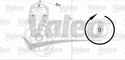 Стартер VALEO 455679