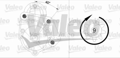 Стартер VALEO 455693