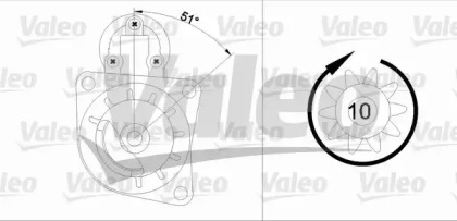 Стартер VALEO 455726