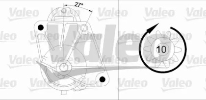 Стартер VALEO 455741