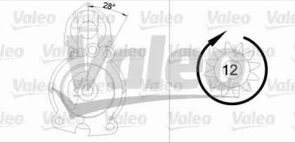 Стартер VALEO 455742