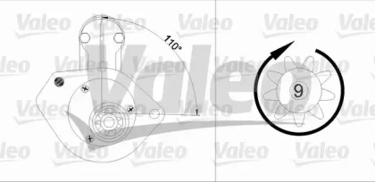 Стартер VALEO 455743