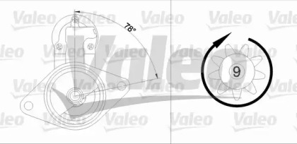 Стартер VALEO 455885