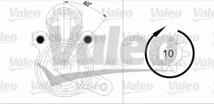 Стартер VALEO 455890