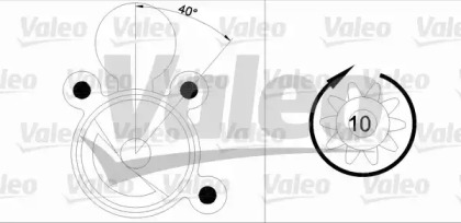 Стартер VALEO 455891