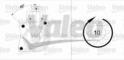 Стартер VALEO 455904