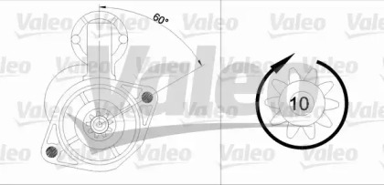 Стартер VALEO 455905