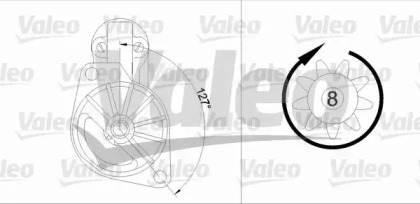 Стартер VALEO 455907