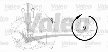 Стартер VALEO 455911