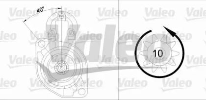 Стартер VALEO 455942