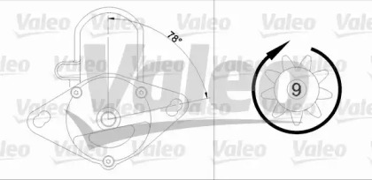 Стартер VALEO 455951