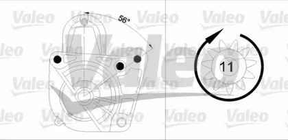 Стартер VALEO 455971