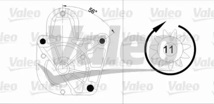 Стартер VALEO 455976