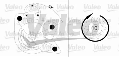 Стартер VALEO 455978