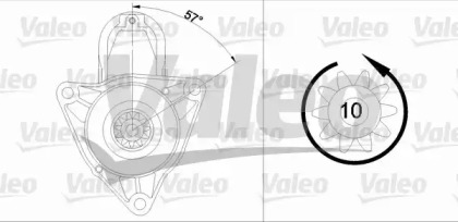 Стартер VALEO 455979