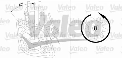 Стартер VALEO 458173