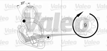 Стартер VALEO 458181