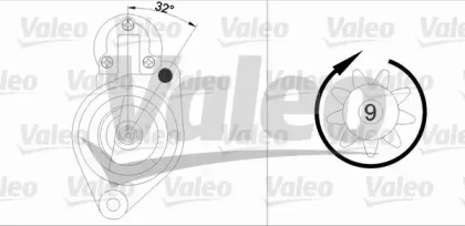 Стартер VALEO 458184