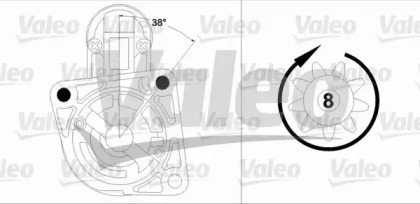 Стартер VALEO 458187