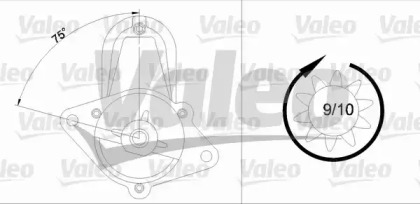 Стартер VALEO 458188