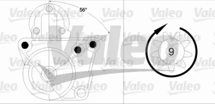 Стартер VALEO 458196