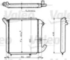 Теплообменник VALEO 810997