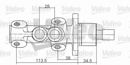 Цилиндр VALEO 350809