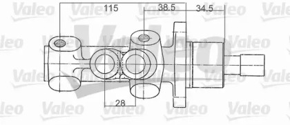 Цилиндр VALEO 402190