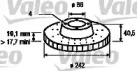 Тормозной диск VALEO 186441
