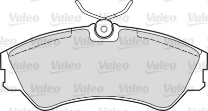 Комплект тормозных колодок VALEO 540562