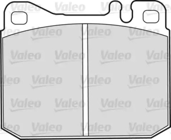 Комплект тормозных колодок VALEO 540162