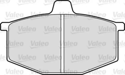 Комплект тормозных колодок VALEO 540312