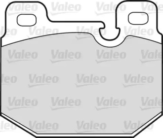 Комплект тормозных колодок VALEO 551439