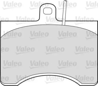 Комплект тормозных колодок VALEO 598591