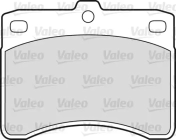 Комплект тормозных колодок VALEO 551659
