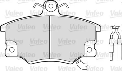 Комплект тормозных колодок VALEO 598101