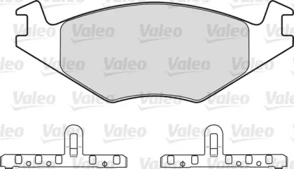 Комплект тормозных колодок VALEO 551024