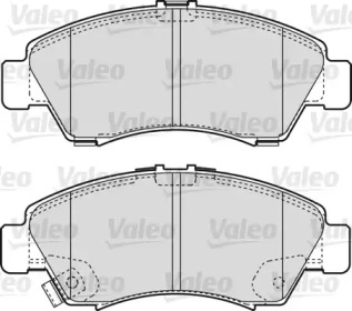 Комплект тормозных колодок VALEO 598495