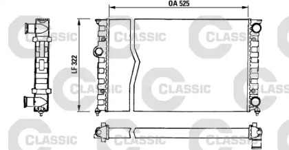 Теплообменник VALEO 230505