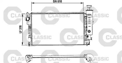 Теплообменник VALEO 230575