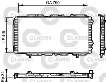 Теплообменник VALEO 231611