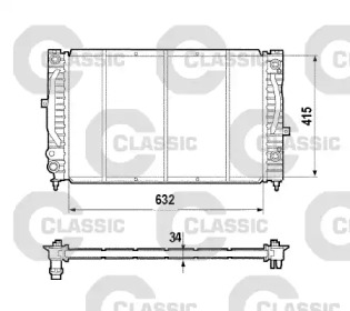 Теплообменник VALEO 231755