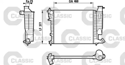 Теплообменник VALEO 232534