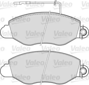 Комплект тормозных колодок VALEO 541733