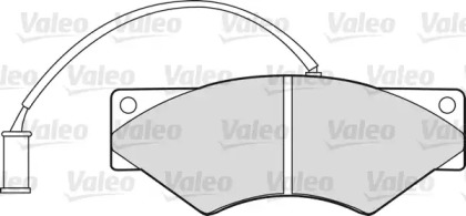 Комплект тормозных колодок VALEO 541641