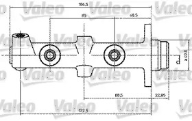 Цилиндр VALEO 350686