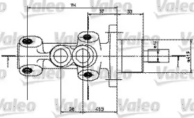 Цилиндр VALEO 350819