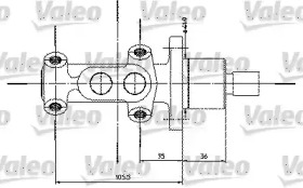 Цилиндр VALEO 350821